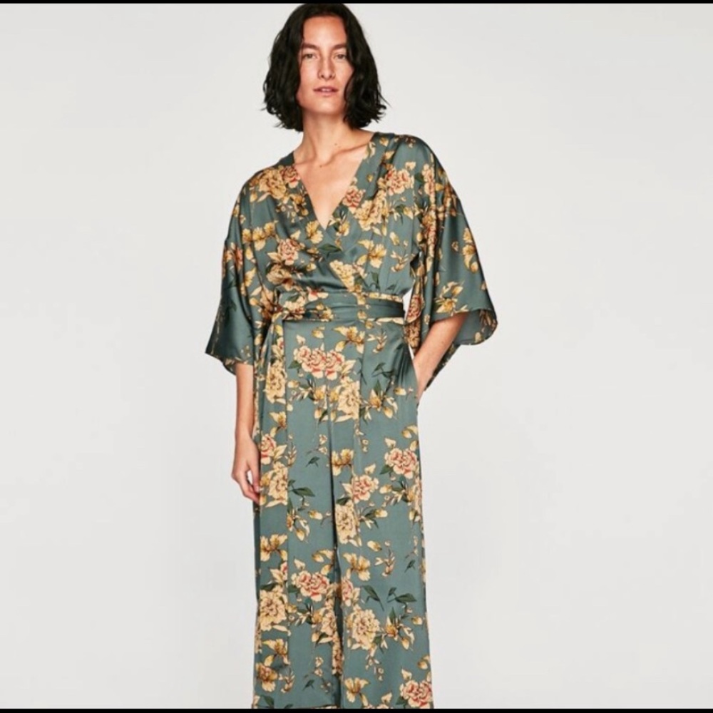 Zara Kimono Jumpsuit